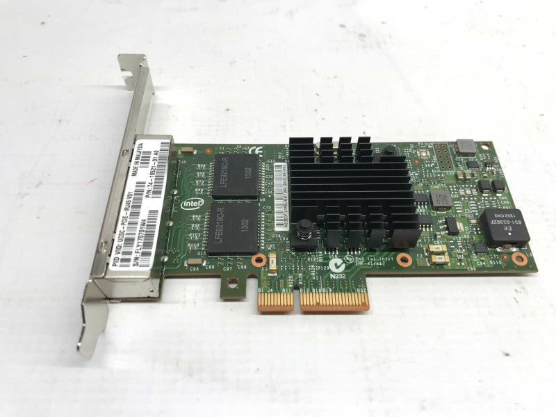 INTEL I350T4 1GbE RJ-45 Quad Port Ethernet Server Adapter I350-T4 74-10521-01