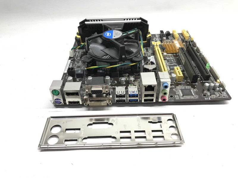 ASUS B85M-E i7-4770K 3.5GHz 16GB DDR3 RAM NO OS NO HDD w/ IO Shield