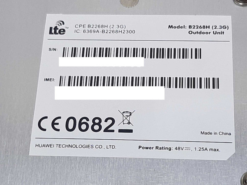 Huawei B2268H 4G LTE Wireless Outdoor Router CPE Modem +