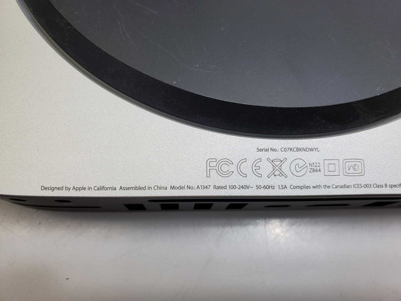 Apple Mac Mini L.2012 A1347 i5-3210M @2.5GHz 4GB RAM 500GB HDD HD 4000 )