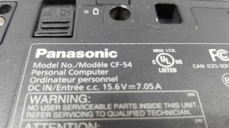 Panasonic Toughbook CF-54 14\\", i5-6300U 2.4GHz/16GB DDR3, 500GB SSD. ~