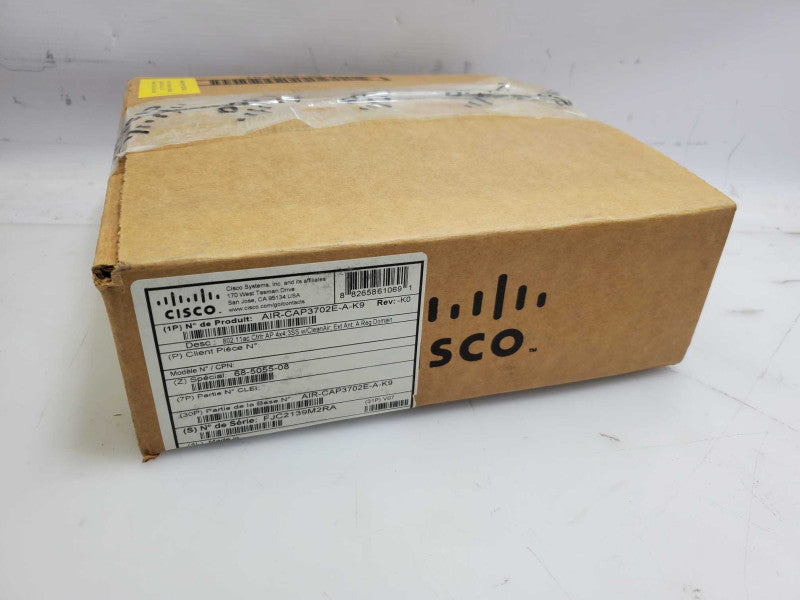 Cisco AIR-CAP3702E-A-K9 Aironet 3702E Wireless Access Point 802.11a/g/n/ac )