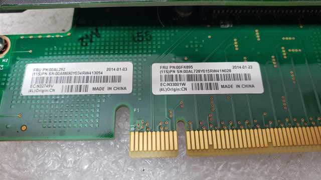 IBM 49Y7982 X520 10GbE SFP+ Dual Port HBA Adapter Card w/ 00FK895 00AL292 +