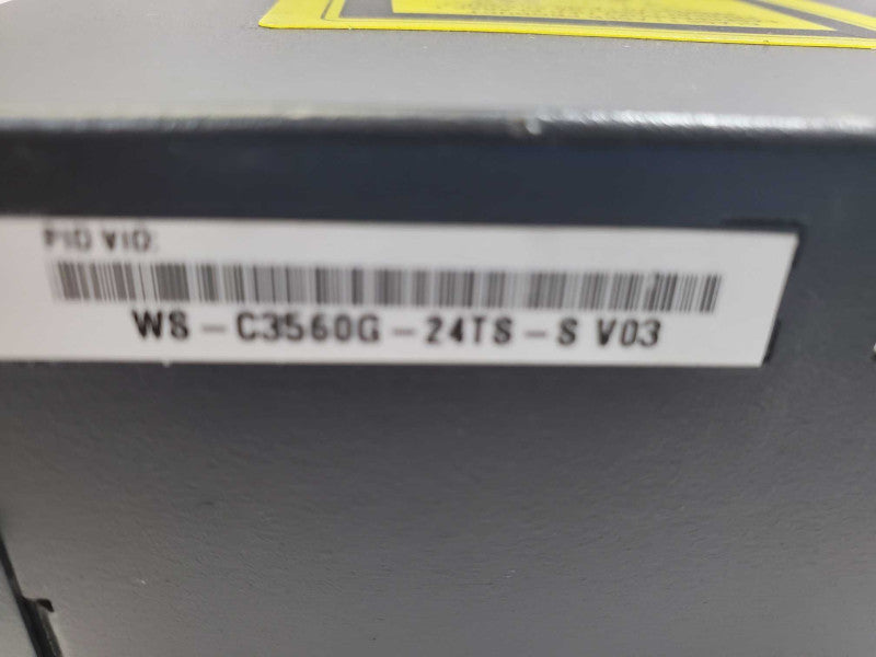 Cisco Catalyst  WS-C3560G-24TS-S 24-PortGigabit Ethernet Network Switch_Rest )