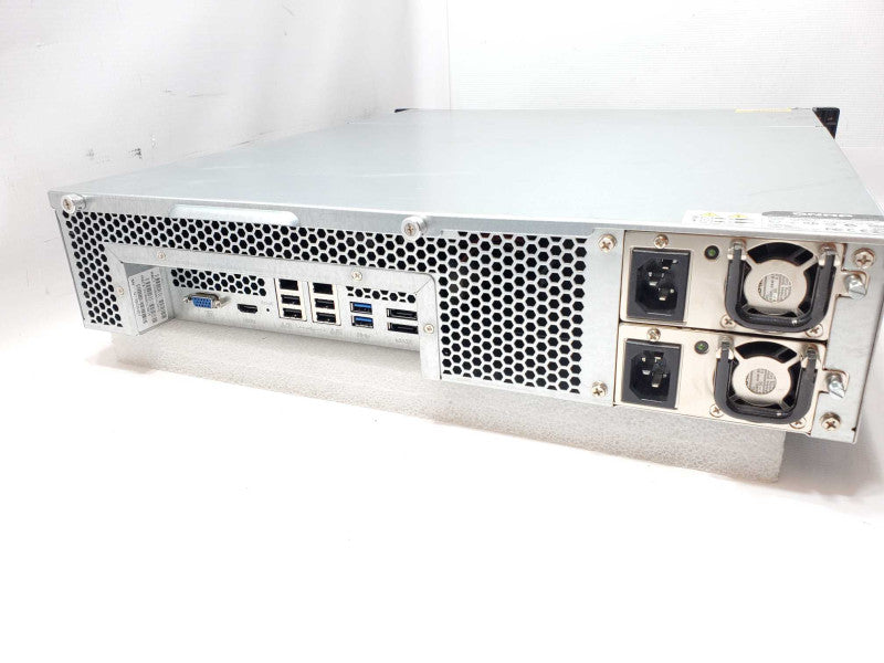 QNAP TS-869U-RP 8-Bay Network attached storage, 4x 2TB HDDs, factory reset _