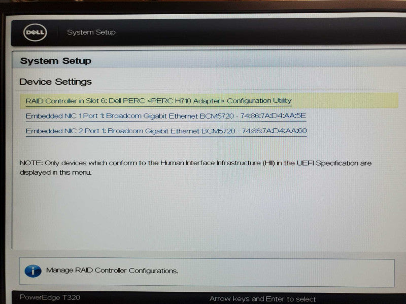 Dell PE T320, Xeon E5-2407 2.2GHz, 24GB RAM, H710, 2x PSU, 3.5\\", No HDD _