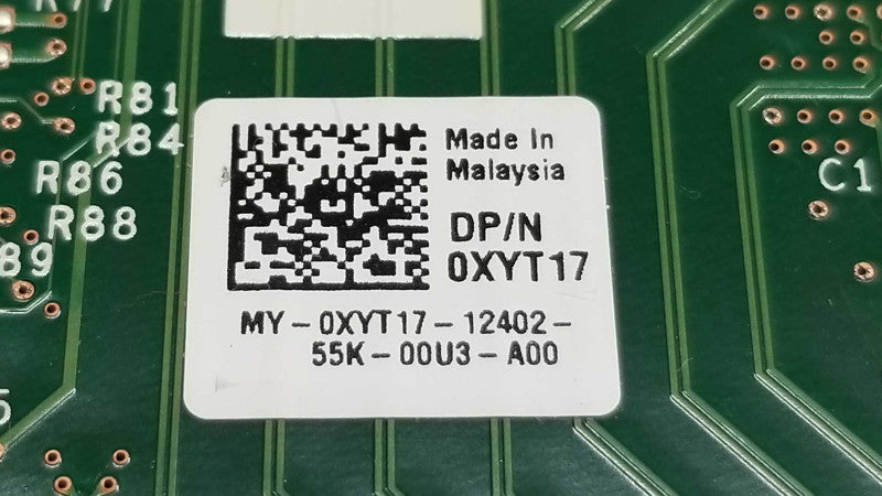 0XYT17- Dell Intel X520-DA2 10GbE SFP+ Dual-Port Ethernet Adapter ~