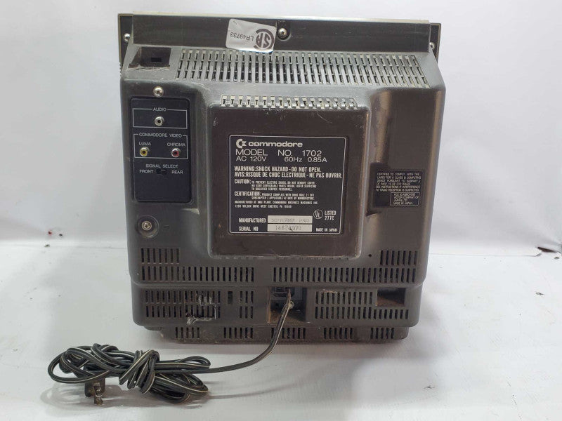 COMMODORE Model 1702 Monitor |