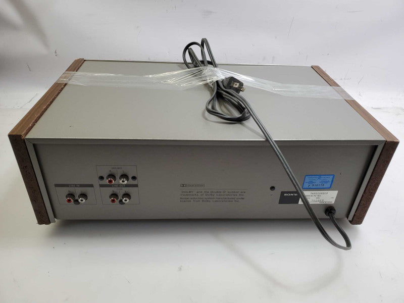 Vintage Sony TC-K5 Single Stereo Cassette Deck Dolby System _ Power-on tested )
