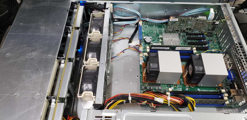 Supermicro H8DCL-6/i 2x opteron 4226 @ 2.70ghz / 32gb ram / 9260-4i raid ctrl #