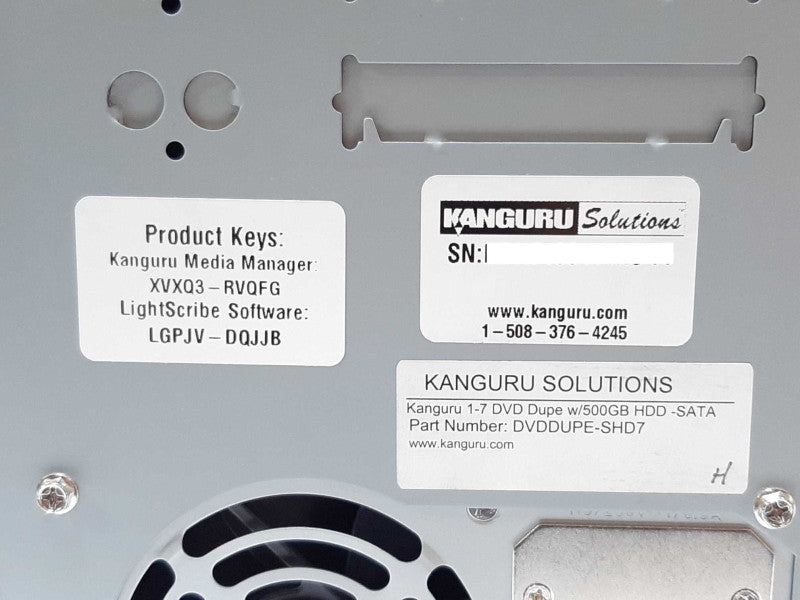 Canguru Solutions 1-7 DVD Dupe w/ HDD SATA Support DVDDUPE-SHD7 +