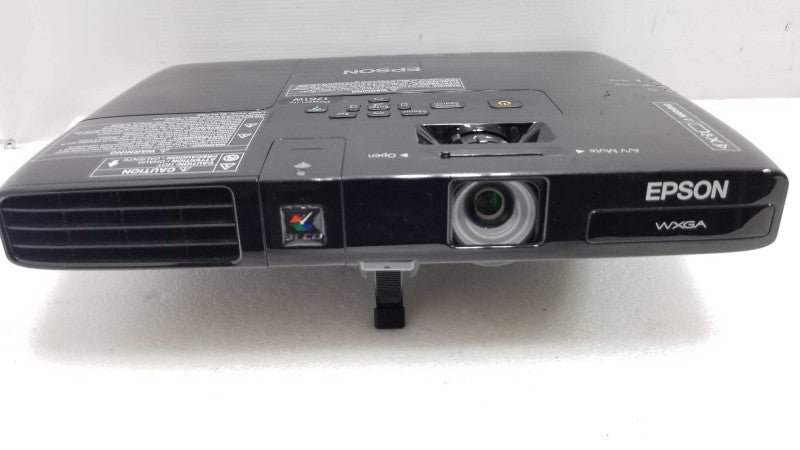 Epson PowerLite 1761W H478A Portable LCD Projector, No Remote, 64 Lamp Hrs. ~