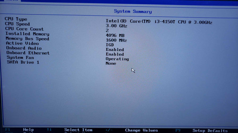 Lenovo ThinkCentre M73 i3-4150@3GHz 4GB DDR3 No HDD [