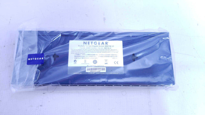 NEW NETGEAR ProSAFE 16-Port Gigabit Ethernet Switch GS116 [