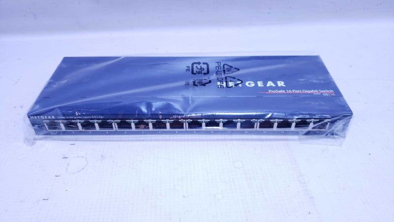NEW NETGEAR ProSAFE 16-Port Gigabit Ethernet Switch GS116 [
