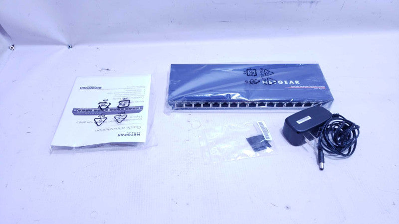 NEW NETGEAR ProSAFE 16-Port Gigabit Ethernet Switch GS116 [