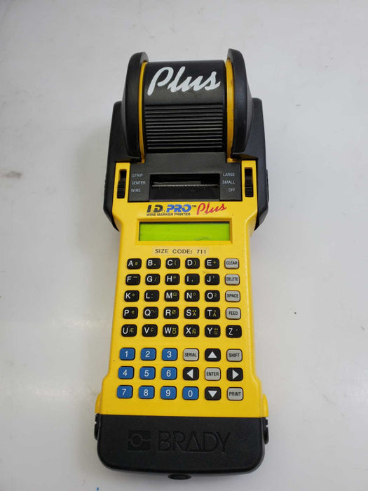 Brady ID Pro Plus Wire Marker Label Printer AS-IS )