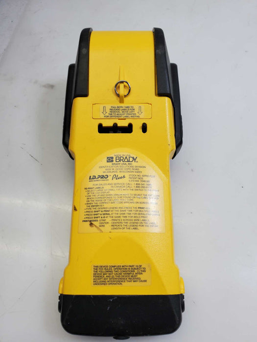 Brady ID Pro Plus Wire Marker Label Printer AS-IS )