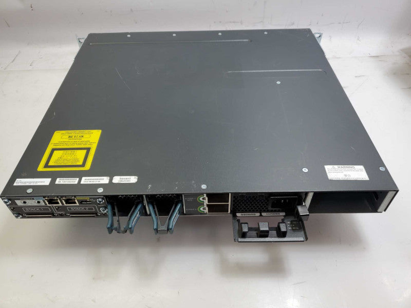 Cisco Catalyst WS-C3750X-48P-S PoE+ 48-Port Managed Gigabit Switch 1x PSU )