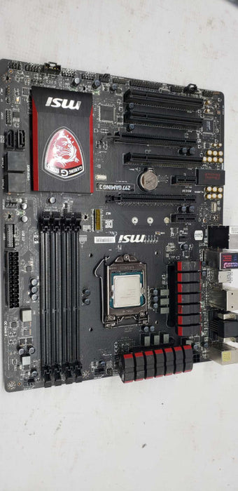 MSI Z97 gaming 3 LGA 1150 Intel I5-4590T @ 2.00ghz / SEE NOTES #