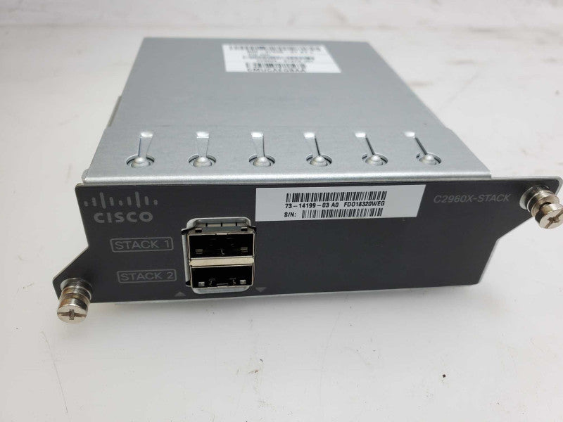 Cisco C2960X-STACK Catalyst 2960-X FlexStack Plus Stacking Module AS-IS )