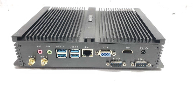 Fanless Industrial Mini-PC I5-7300U @ 2.60ghz / 16gb ram / no HDDs #