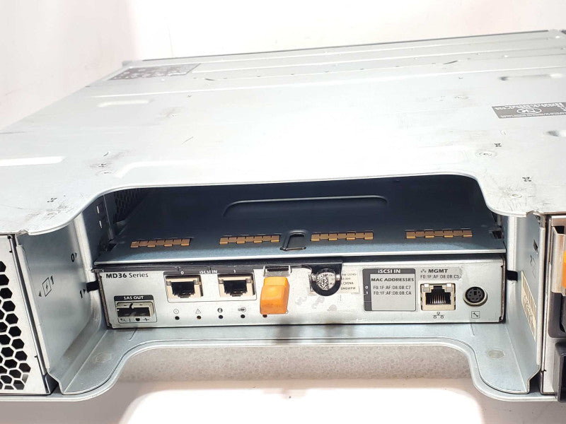 Dell PowerVault MD3620i, 24x 2.5\\" Bay Storage 2x PSU 1x MD36 Series ctrl AS-IS _