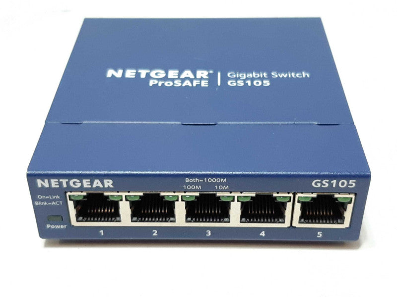 NETGEAR ProSafe GS105 v5 5-Port Gigabit Ethernet Switch +