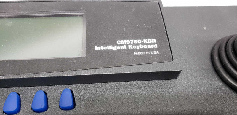 PELCO CM9760-KBR INTELLIGENT KEYBOARD #