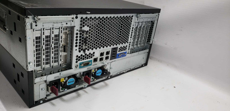 HP Proliant ML350p Gen 8 Xeon E5-2620 @ 2.00ghz / 8gb ram / Ultrium LTO-4 #