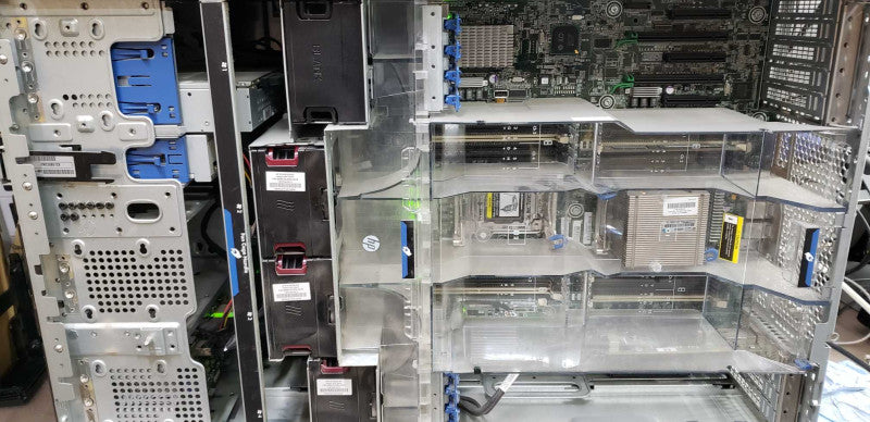 HP Proliant ML350p Gen 8 Xeon E5-2620 @ 2.00ghz / 8gb ram / Ultrium LTO-4 #