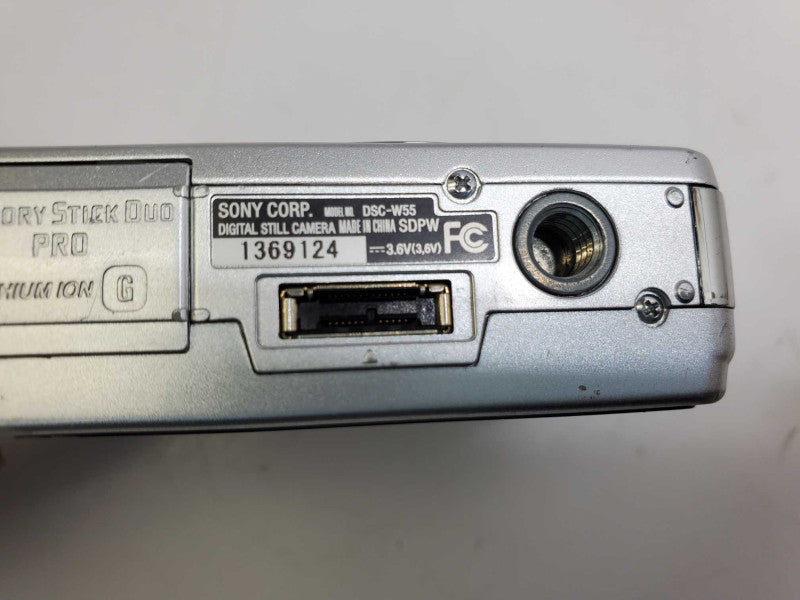 Sony Cyber-shot DSC-W55 7.2 MP Digital Camara )