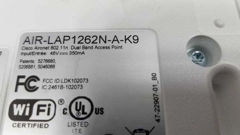 Cisco Wireless Access Point AIR-LAP1262N-A-K9,  ~