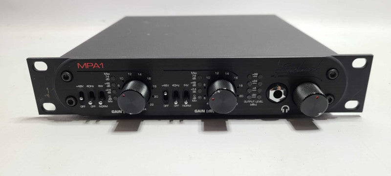 Benchmark Media MPA1 2-CH Mic PreAmp Black Rackmount   Read $
