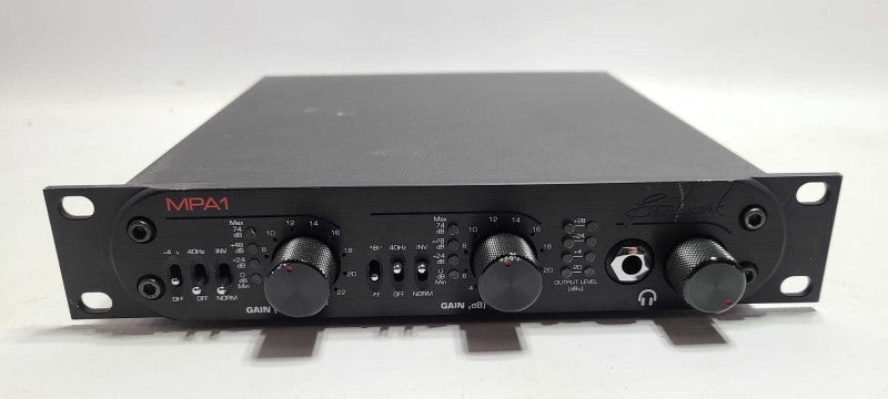 Benchmark Media MPA1 2-CH Mic PreAmp Black Rackmount  $