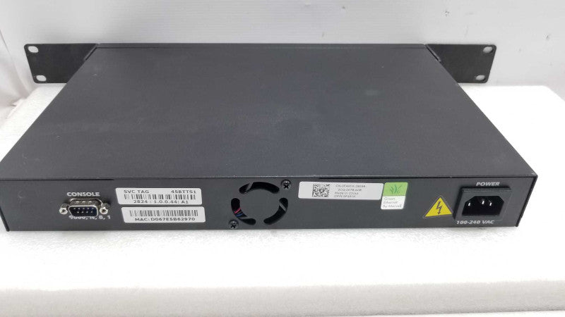Dell Powerconnect 2824 24 Port Gigabit Ethernet Switch, FCTY RESET ~