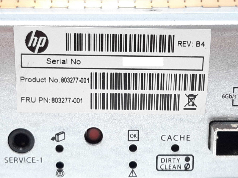 HP 1Gb/s iSCSI Dual Port MSA 1040 Smart Array SAN Storage Controller 758367-001