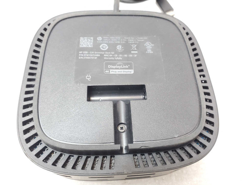 HP USB-C/A Universal Dock G2 HSN-IXO2 docking station, AS-IS _
