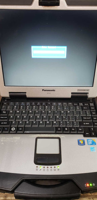 Toughbook CF-31 / core i5 unknown model / 4gb ram / locked bios #