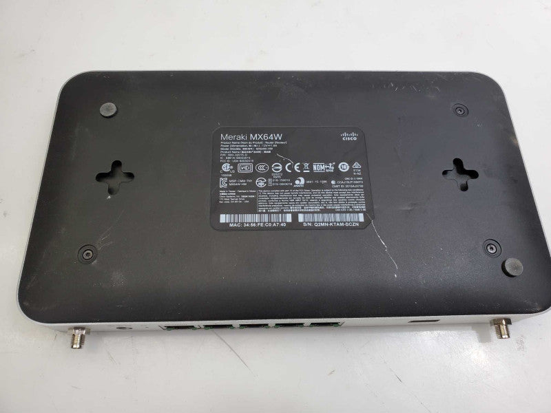 Cisco Meraki MX64W Security Appliance Claimed for parts )