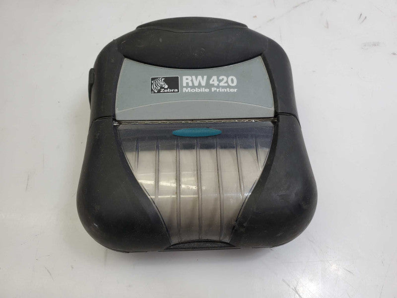 Zebra RW420 Mobile Printer Bluetooth AS-IS )
