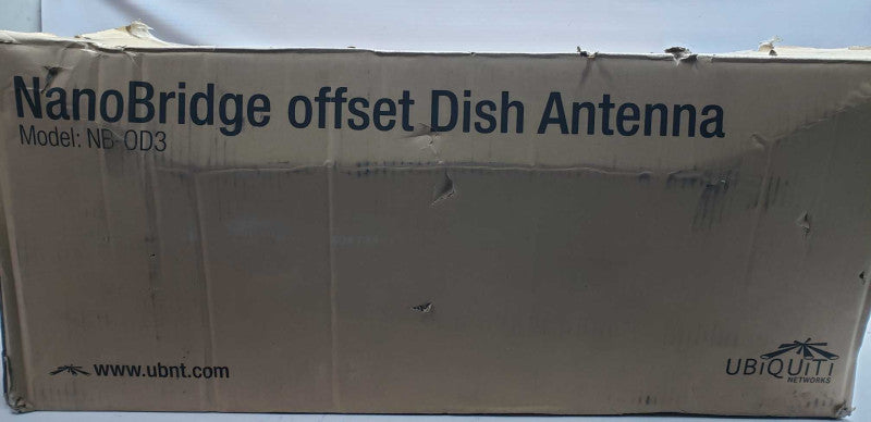 Ubniquity New nanobridge offset dish antenna NB-0D3 #