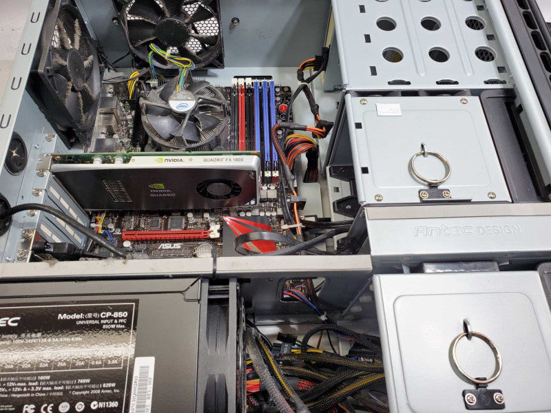Custom PC ASUS Rampage III Formula  i7-960 @ 3.2GHz 12GB RAM FX1800 )