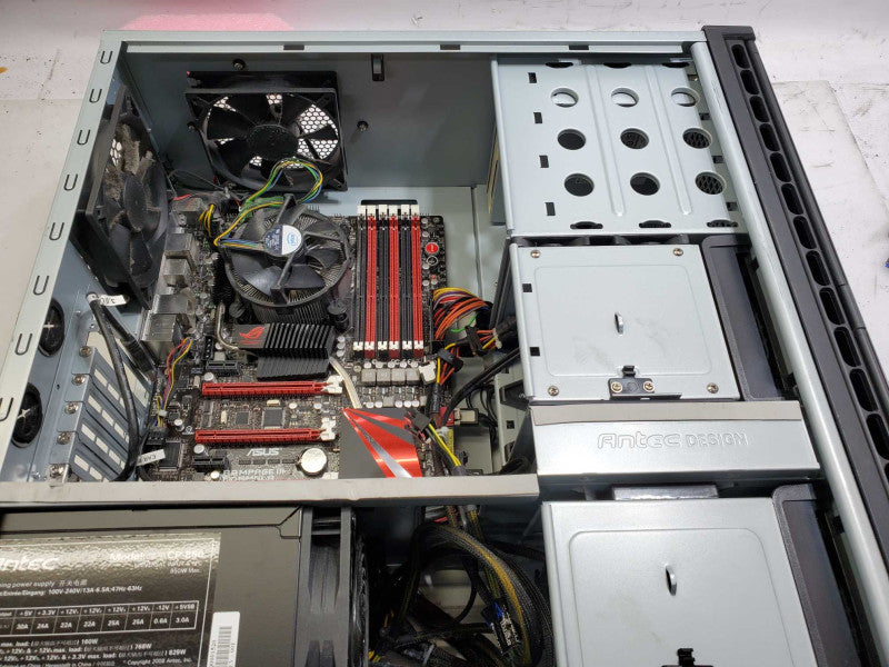 Custom PC ASUS Rampage III Formula with 850w Power supply for Parts )