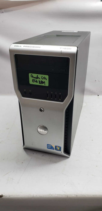Dell Precision T1600 Xeon E3-1270 @ 3.40ghz / 8gb ram / quadro 600 #