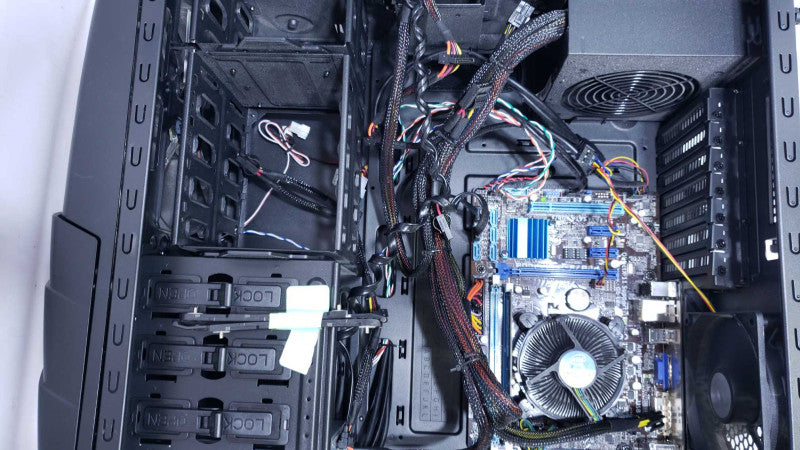 Custom PC Asus P8B75-M LX Plus i5-3470 @3.2GHz 4GB DDR3 No HDD [