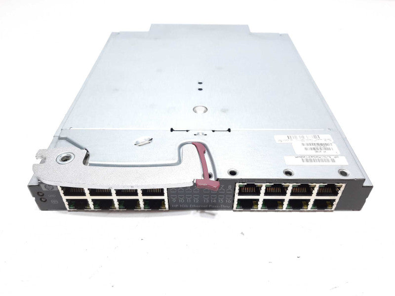 HP 406740-B21 723458-001 16-Port 1GB Ethernet Pass-Thru Module Blade Syetem +