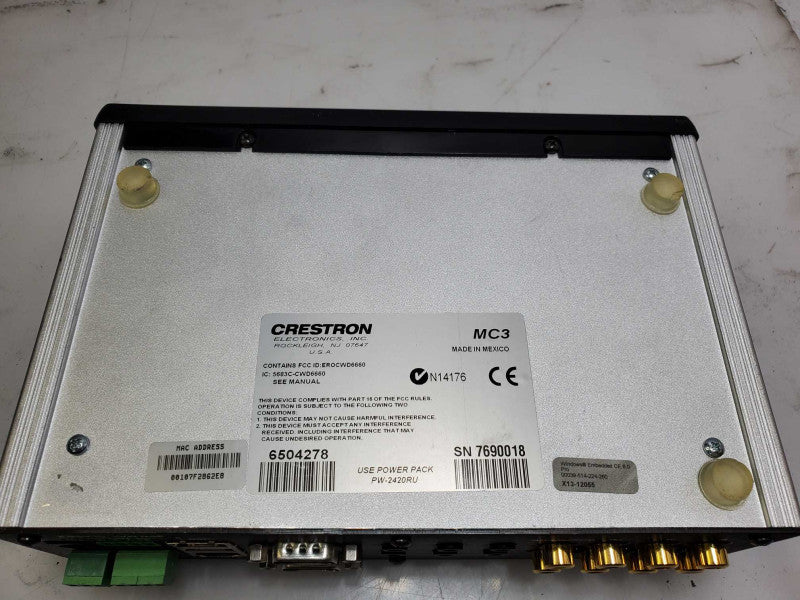 Crestron MC3 3-Series Control System Processor for parts or repair )