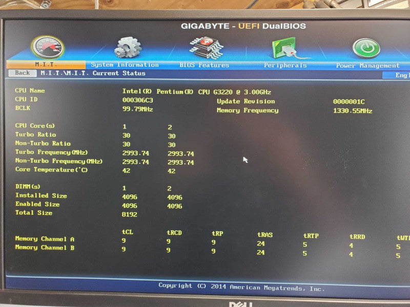 Datto PC, Pentium G3220 3.0GHz, 8GB RAM, 4x HDD Trays, No HDD _