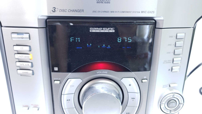 SONY MHC-GX25 MINI HI-FI STEREO SYSTEM For Parts [